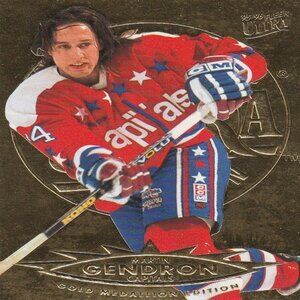 Martin Gendron - 1995 Fleer Corp Gold Medallion Edition Hockey Card